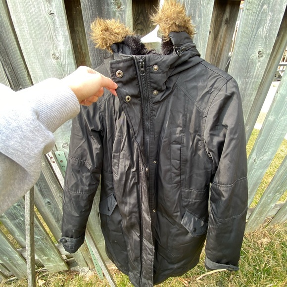 Joe Fresh winter parka mid length WARM!! - Picture 6 of 7